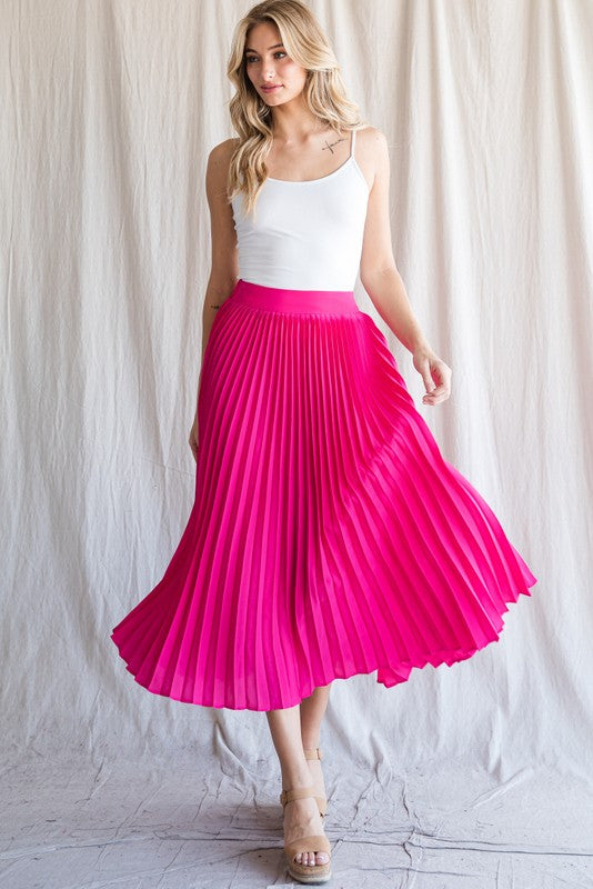 Faye Hot Pink Skirt, Skirts