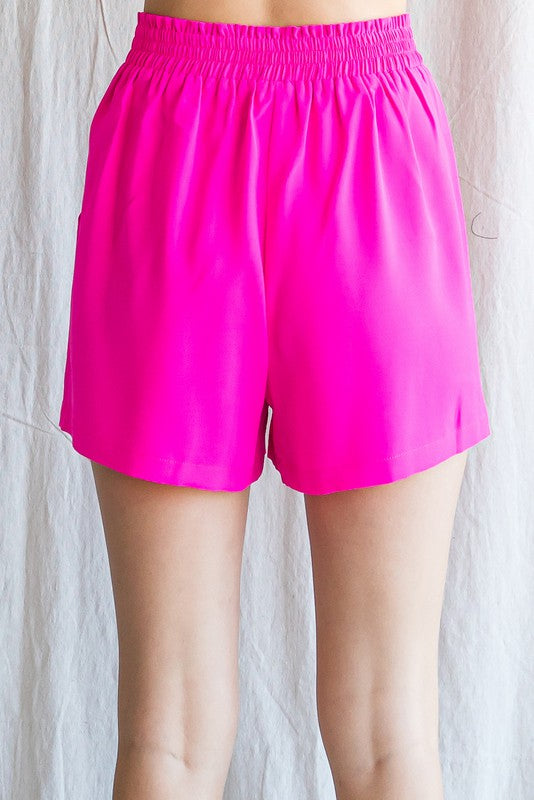 xinqinghao shapewear shorts shorts polyester bow tie home woman lounge pants  hot pink xl 