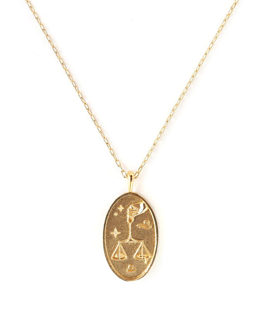 LIBRA | GOLD ZODIAC NECKLACE