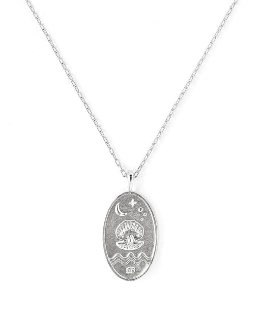 CANCER | SILVER ZODIAC NECKLACE