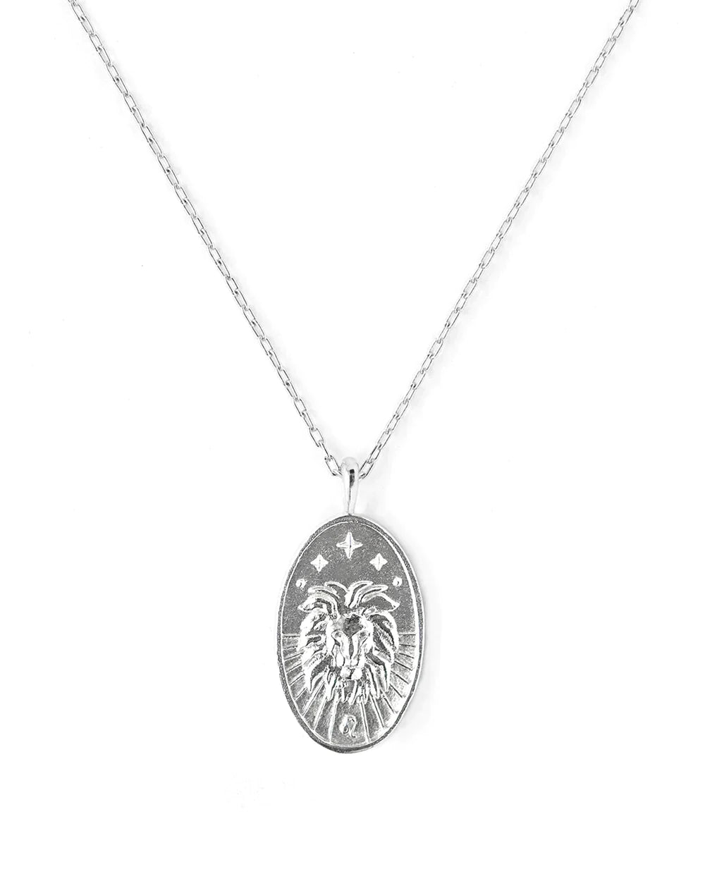 LEO | SILVER ZODIAC NECKLACE