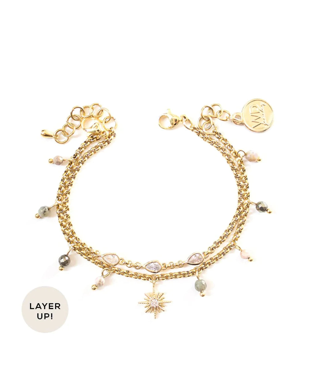 STARDUST | GOLD CHARM BRACELET SET