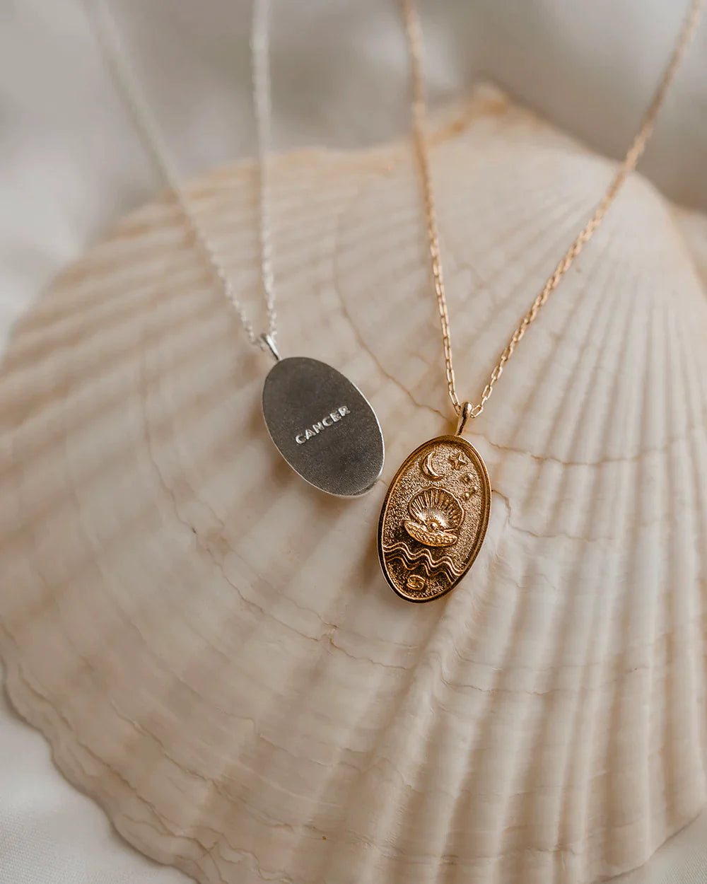 CANCER | SILVER ZODIAC NECKLACE