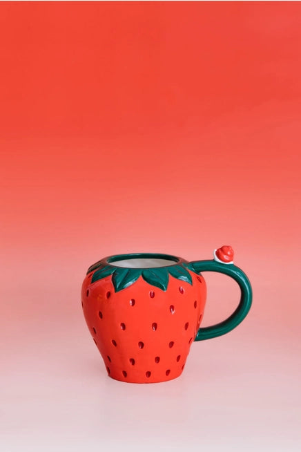 Strawberry Ceramic Mug