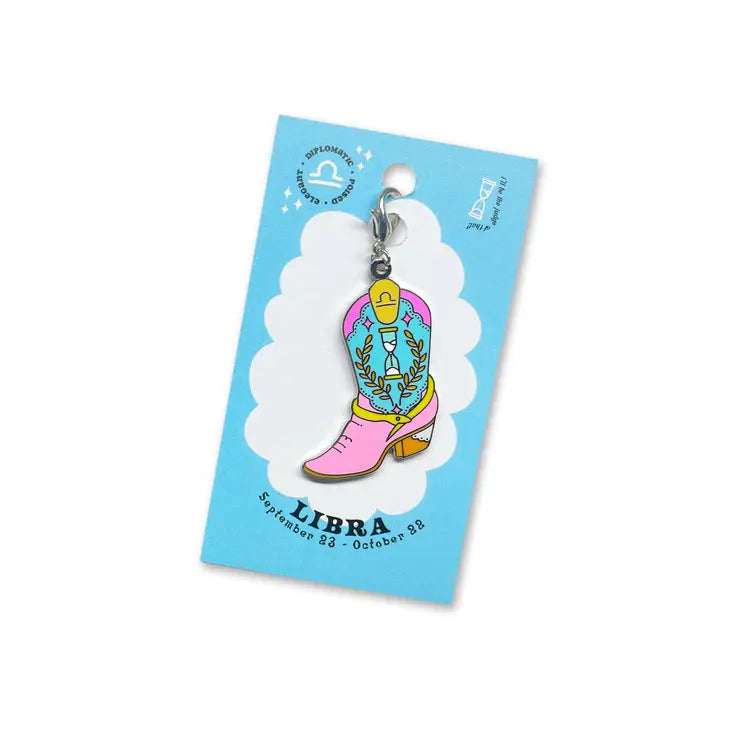 *ALICIA'S PICK* Zodiac Boots Enamel Charm || Libra