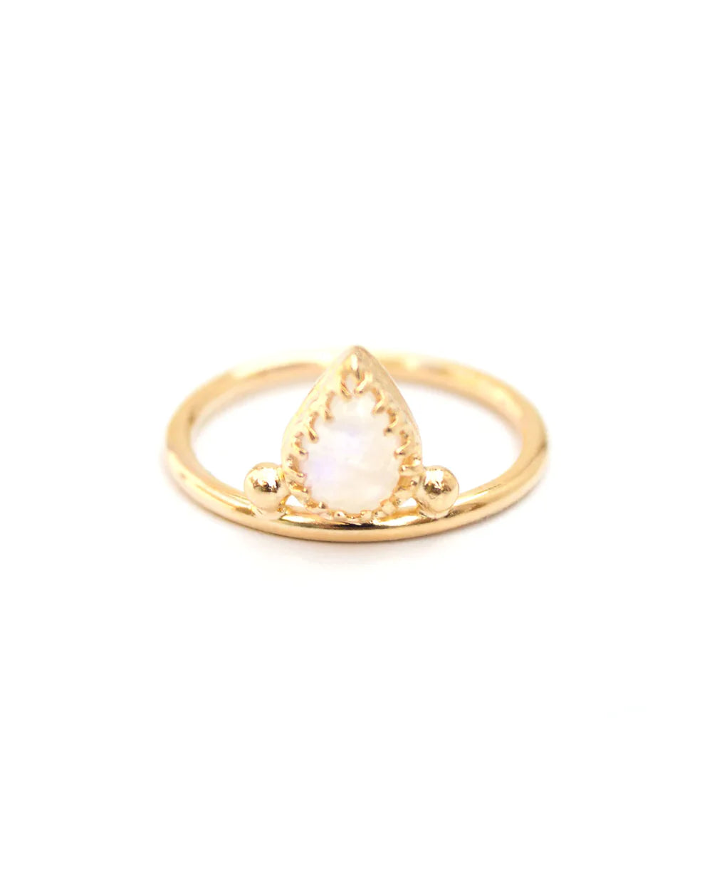 PERA | GOLD VERMEIL MOONSTONE RING