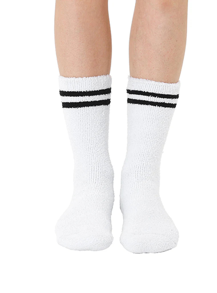 "Do Not Disturb" Fuzzy Crew Socks