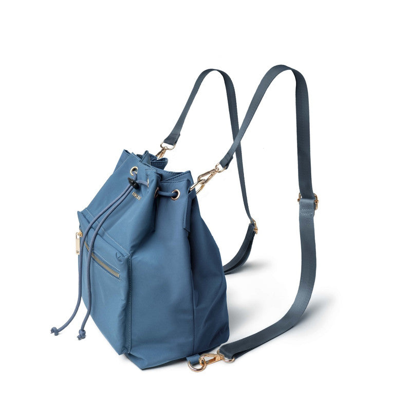 Aries Convertible Bucket Bag (Blue)