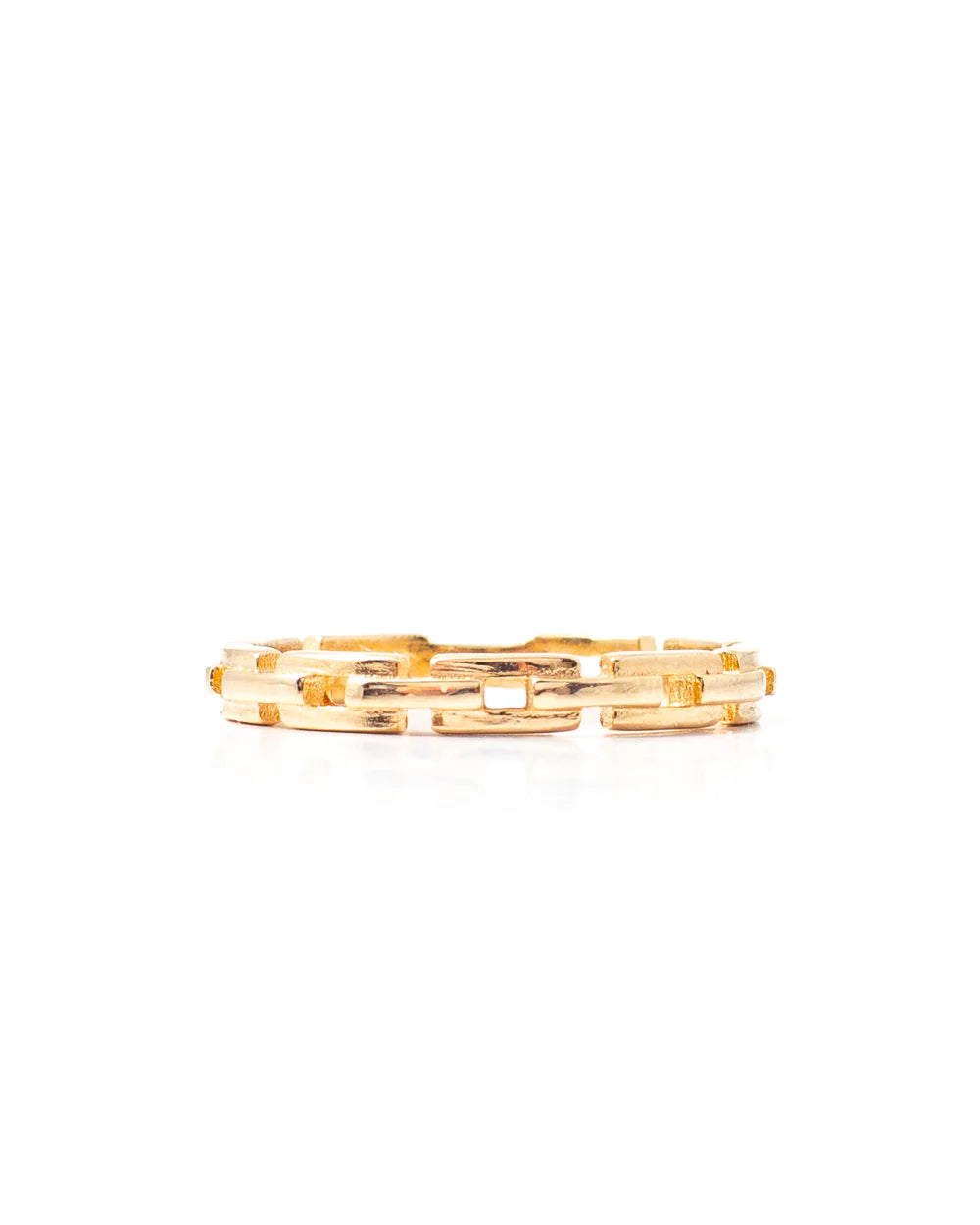 LINK | GOLD VERMEIL FIXED CHAIN RING