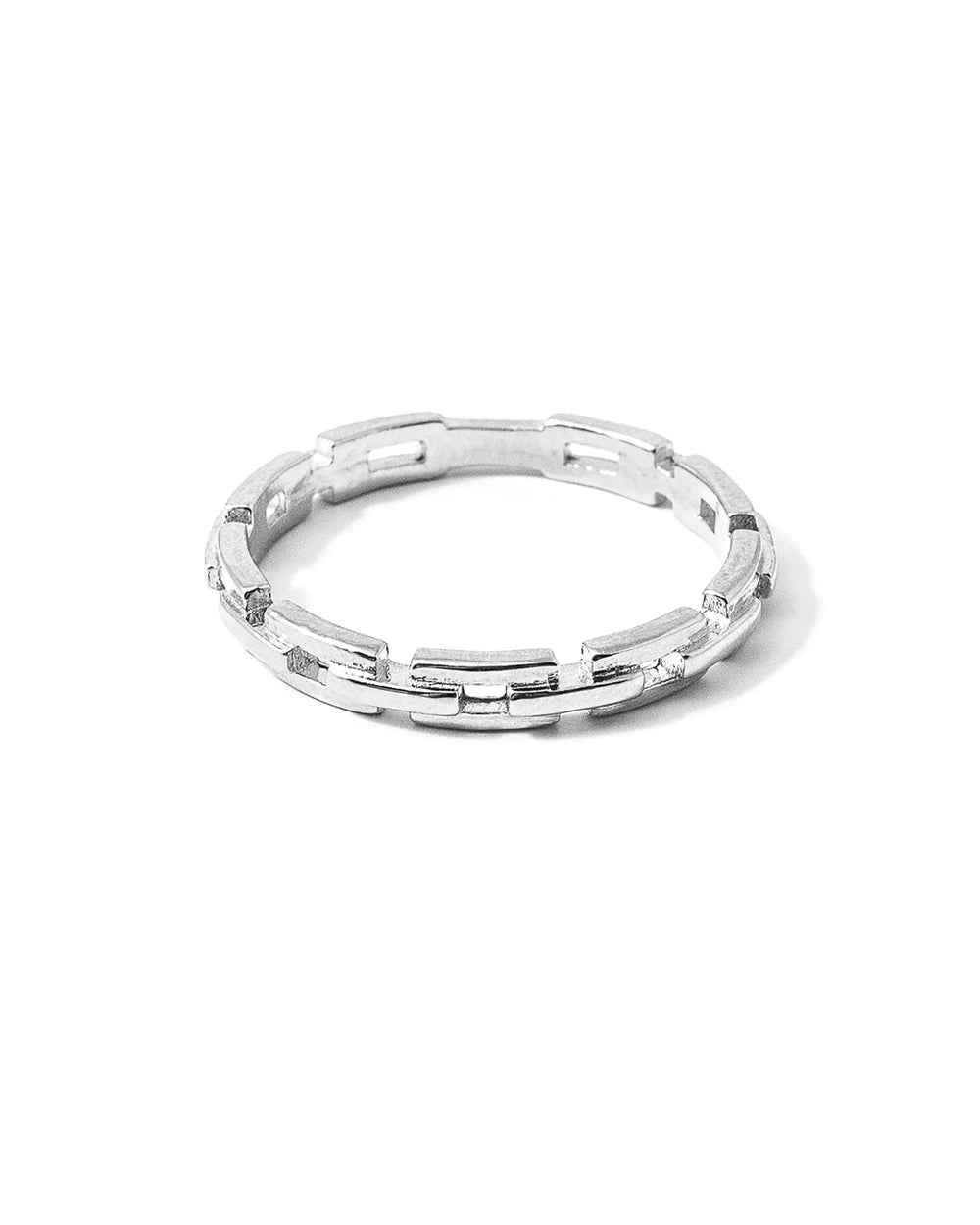 LINK | STERLING SILVER FIXED CHAIN RING