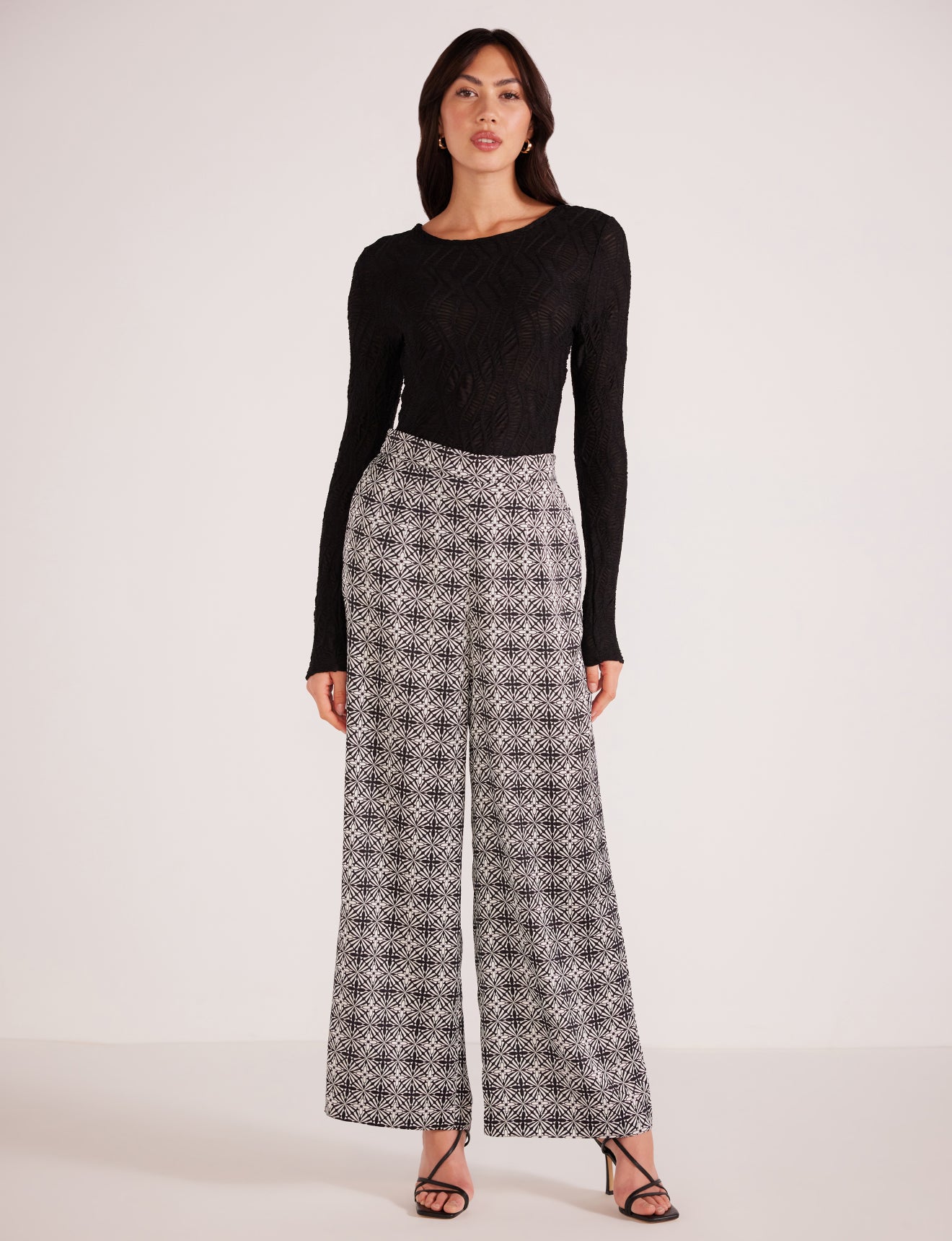 MINKPINK || Delphine Wide Leg Pants