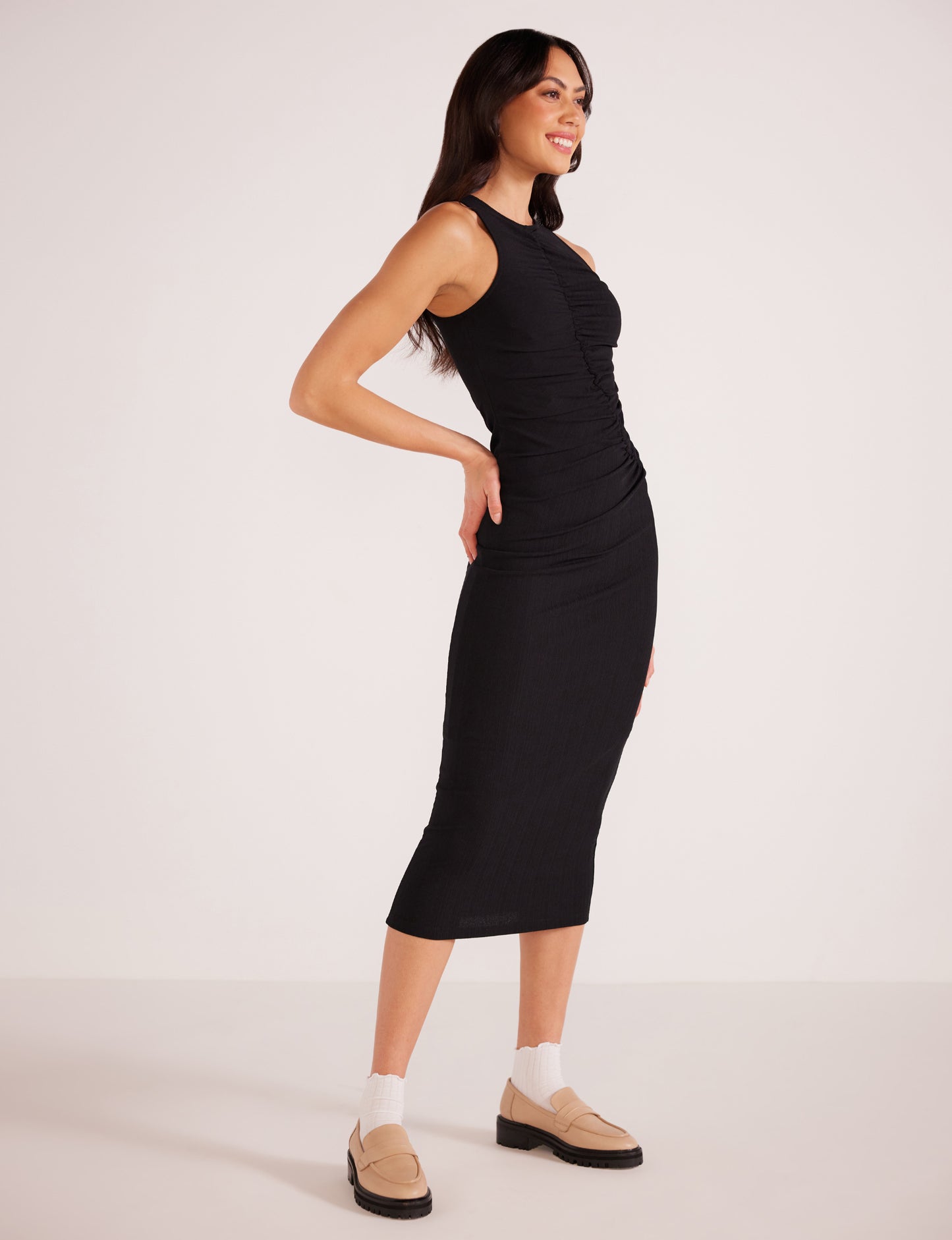 MINKPINK || Louis Asymmetric Midi Dress