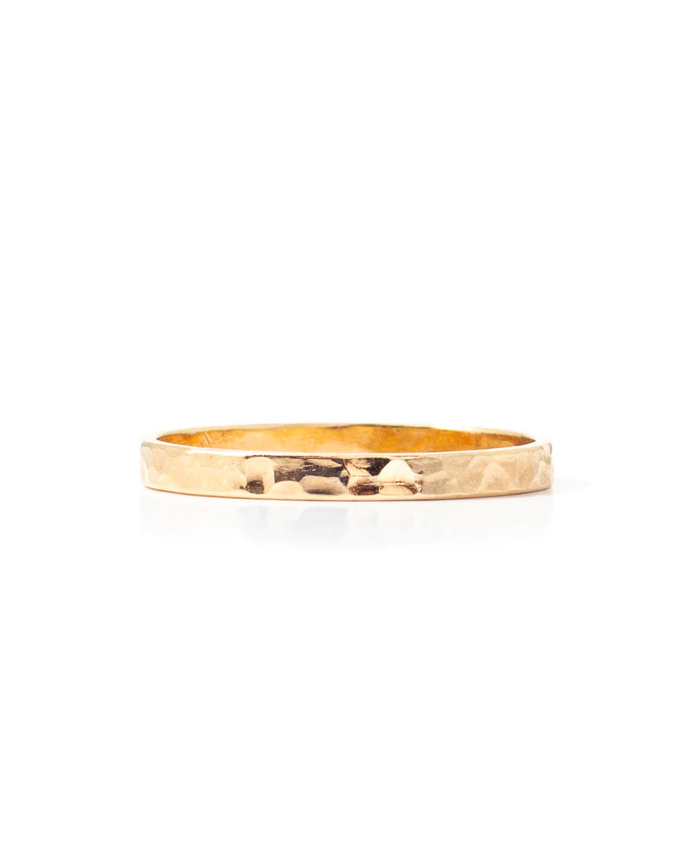 MARTEL | GOLD VERMEIL HAMMERED RING