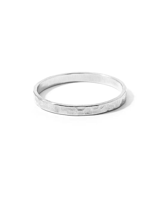 MARTEL | STERLING SILVER HAMMERED RING