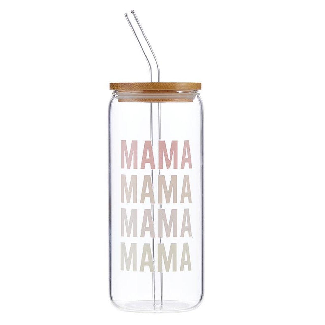 "Mama Mama Mama Mama" 20oz Glass Cold Brew Tumbler
