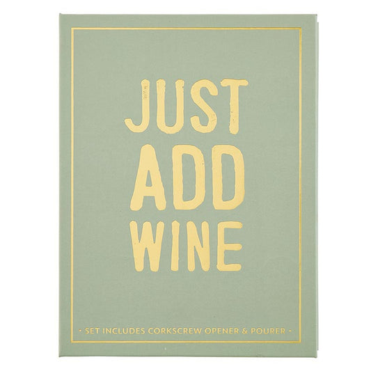 "Just Add Wine" Gift Box