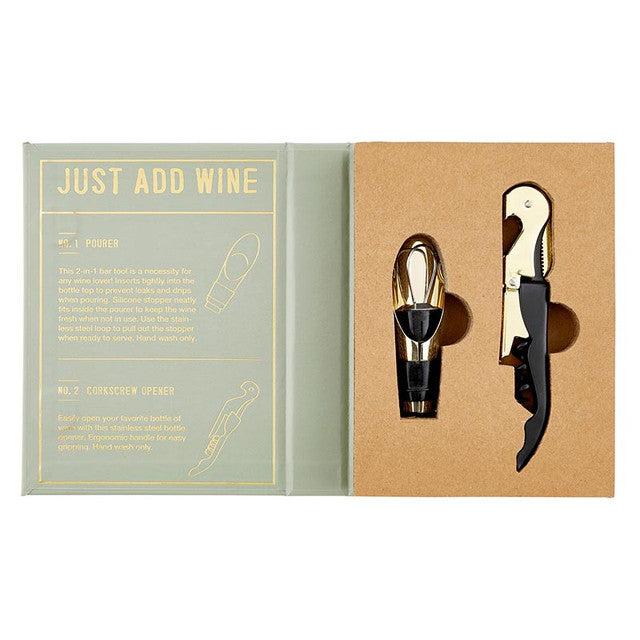 "Just Add Wine" Gift Box