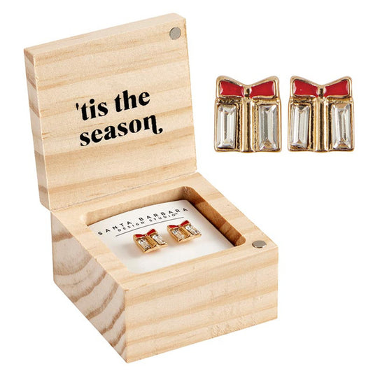 Treasure Box Earrings || "Tis' The Season"