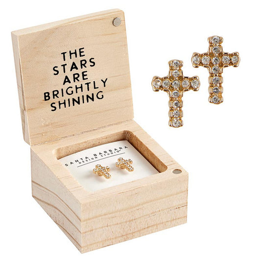 Treasure Box Earrings || "O Holy Night"