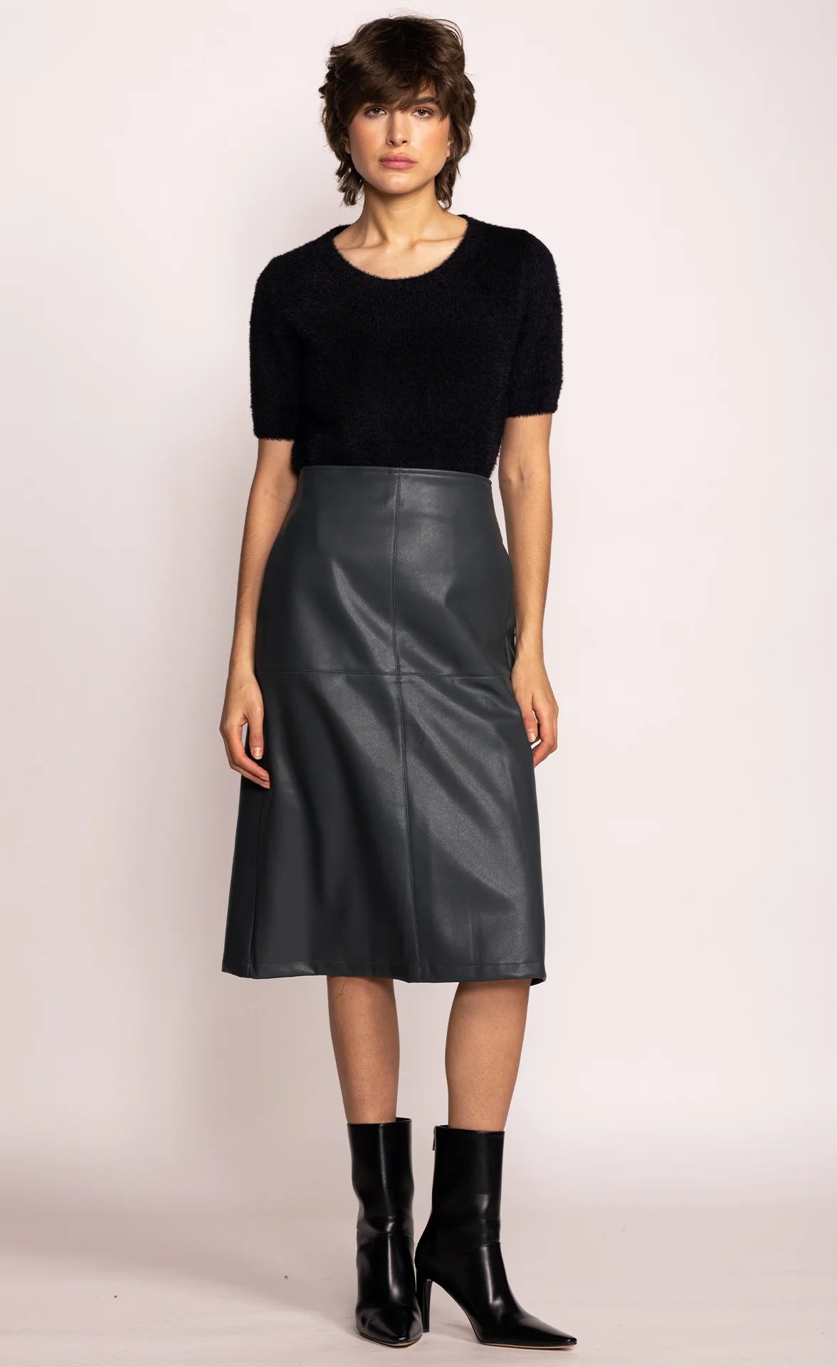 Pink Martini || The Peyton Skirt (Green)