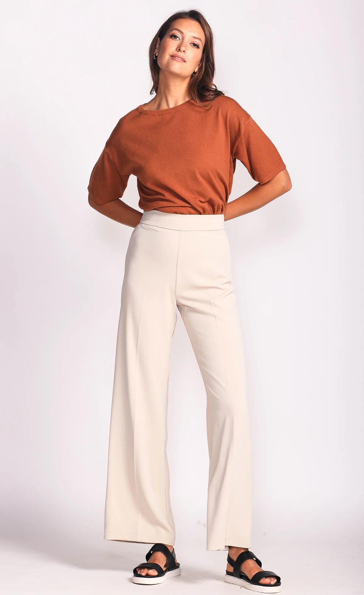 Pink Martini || Heather Pants (Beige)