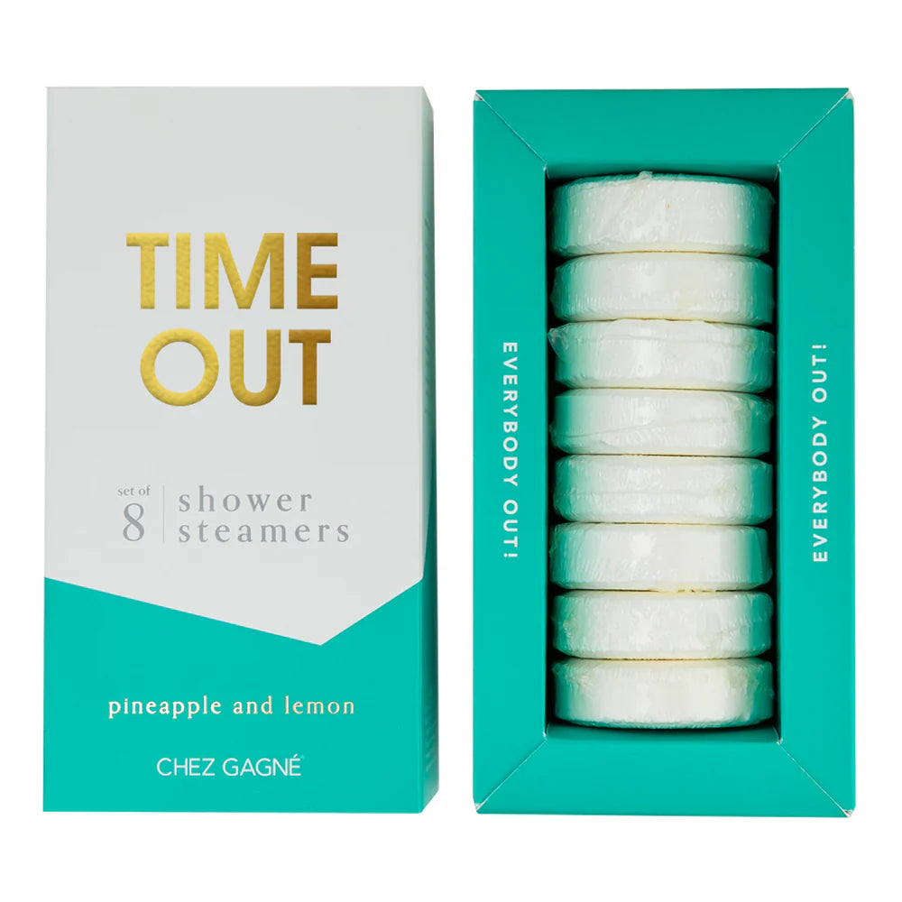 "Time Out" Set of 8 Shower Steamers