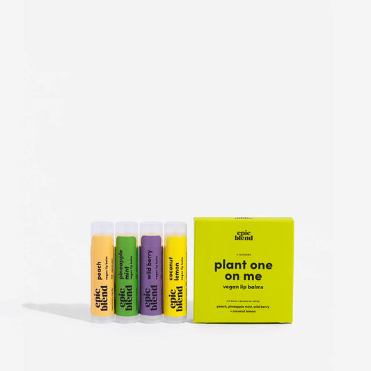 Plant One On Me - Vegan Lip Balm 4-Pack