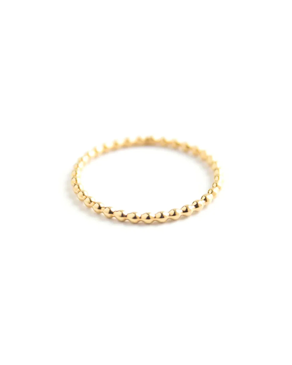 PERLU | GOLD VERMEIL BEADED RING