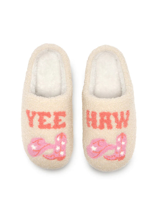 "Yee Haw" Slippers