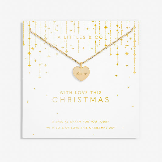 With Love This Christmas || Gold Plated Necklace