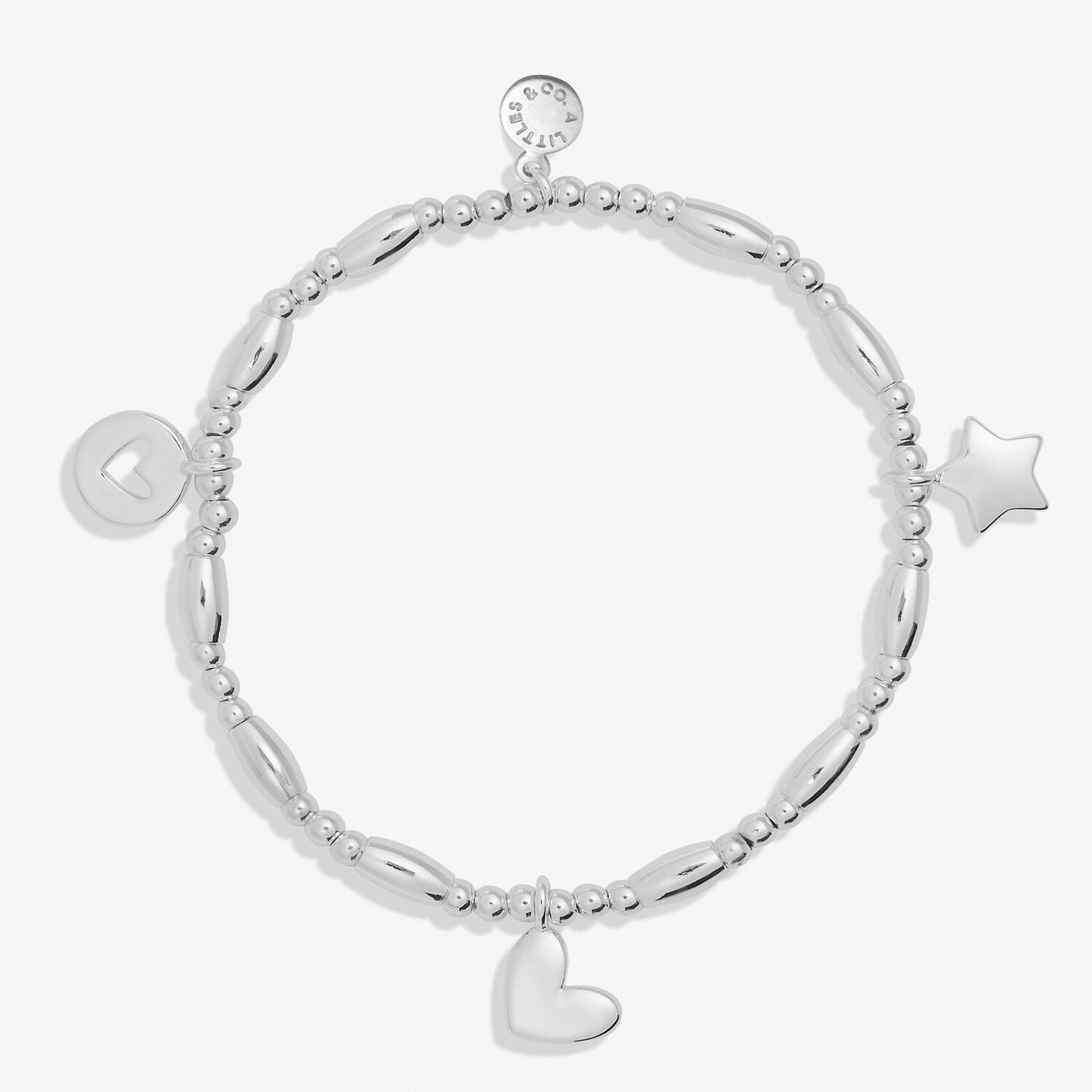 Life's a Charm "Birthday" Silver Plated Bracelet