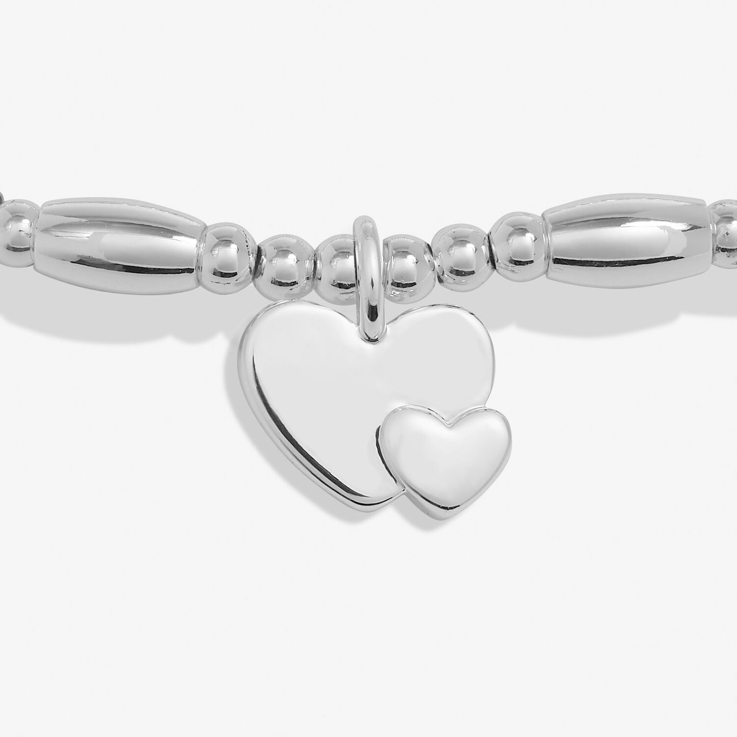 Life's a Charm "Mom" Silver Plated Bracelet