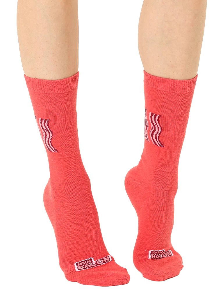 "Bacon" 3D Crew Socks - In Pursuit Mobile Boutique || Apparel, Accessories & Gifts Saint John, New Brunswick