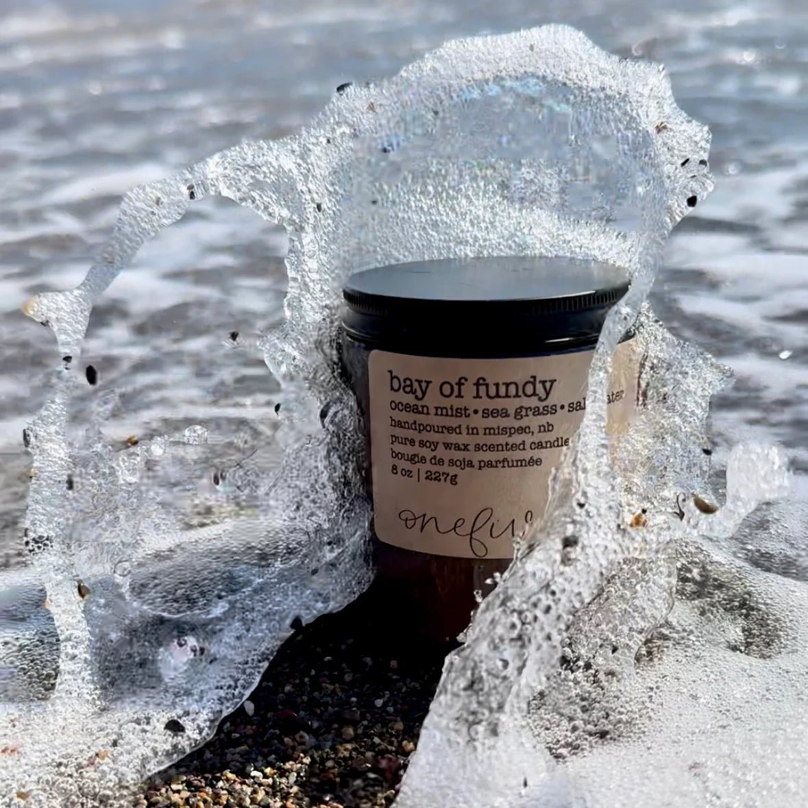 "Bay of Fundy" 8oz Soy Candle - In Pursuit Mobile Boutique || Apparel, Accessories & Gifts Saint John, New Brunswick