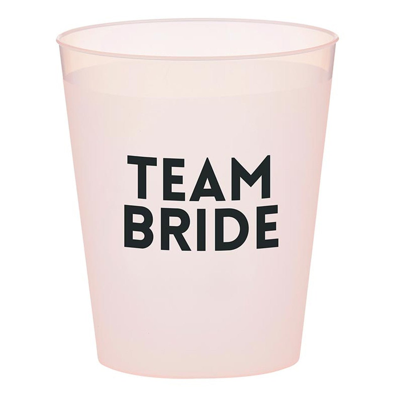 "Bride + Team Bride" Plastic Cups (Set of 8) - In Pursuit Mobile Boutique || Apparel, Accessories & Gifts Saint John, New Brunswick