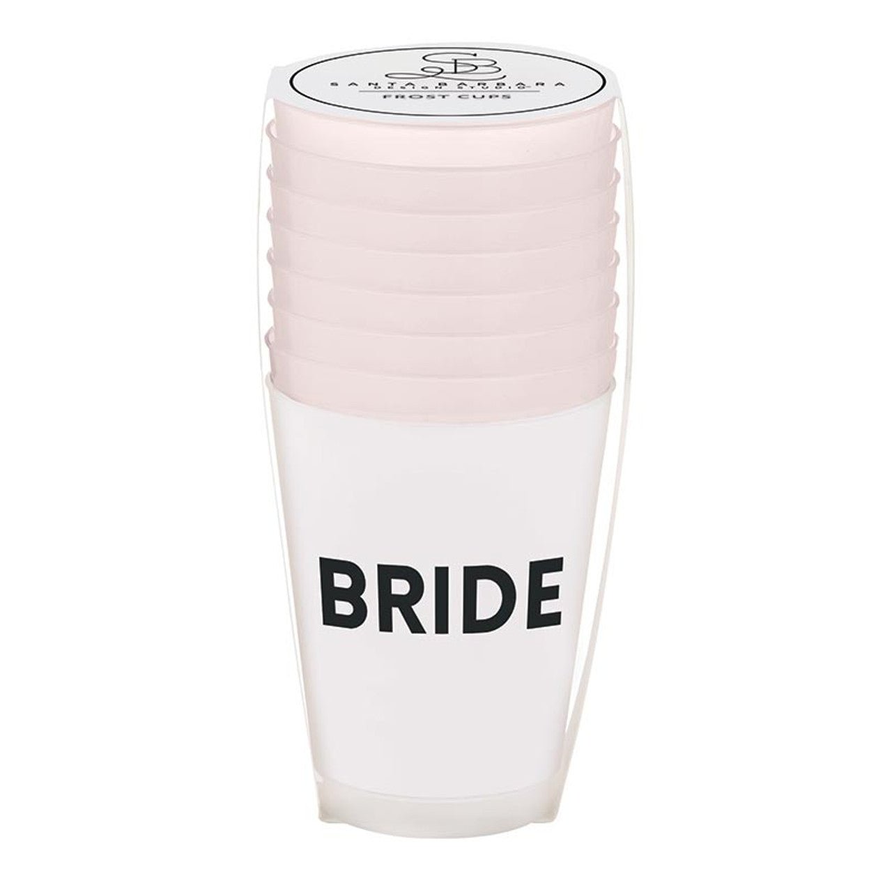 "Bride + Team Bride" Plastic Cups (Set of 8) - In Pursuit Mobile Boutique || Apparel, Accessories & Gifts Saint John, New Brunswick