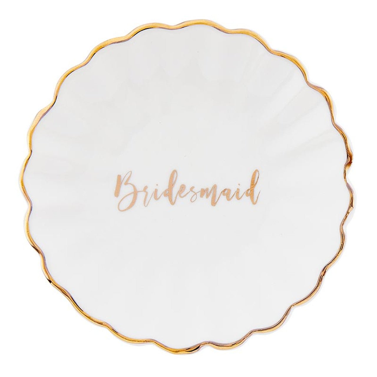 "Bridesmaid" Trinket Tray & Earring Set - In Pursuit Mobile Boutique || Apparel, Accessories & Gifts Saint John, New Brunswick