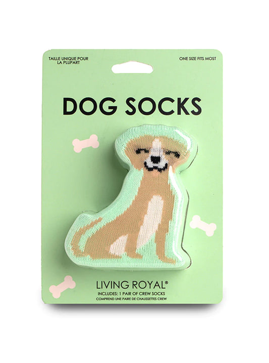 "Dog" 3D Crew Socks