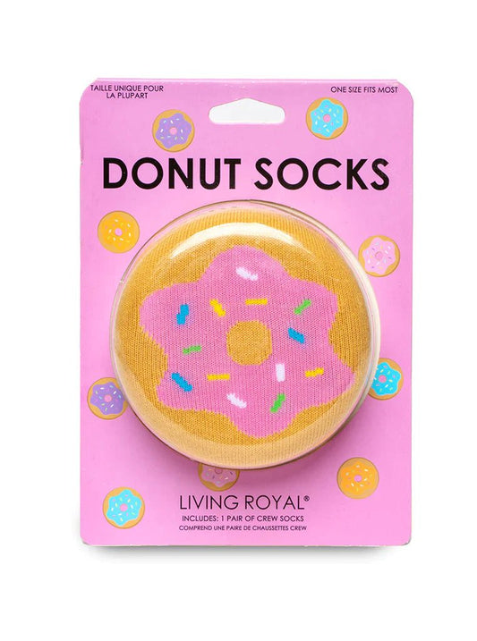 "Donut" 3D Crew Socks - In Pursuit Mobile Boutique || Apparel, Accessories & Gifts Saint John, New Brunswick