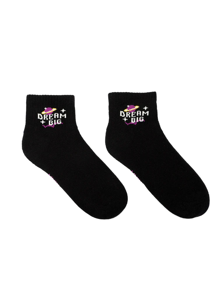 "Dream Big" Unisex Ankle Socks - In Pursuit Mobile Boutique || Apparel, Accessories & Gifts Saint John, New Brunswick