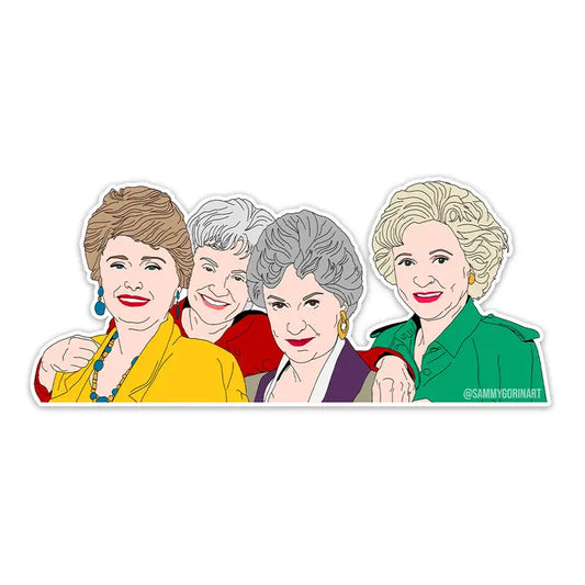 Golden Girls Vinyl Sticker