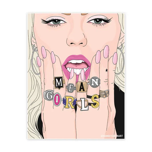 Mean Girls || Mean Renee Vinyl Sticker