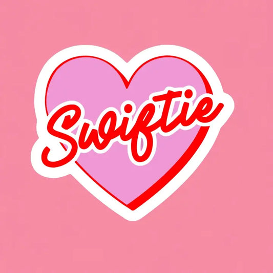 "Swiftie" Heart Sticker