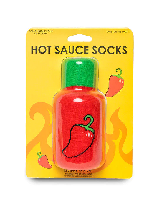 "Hot Sauce" 3D Crew Socks