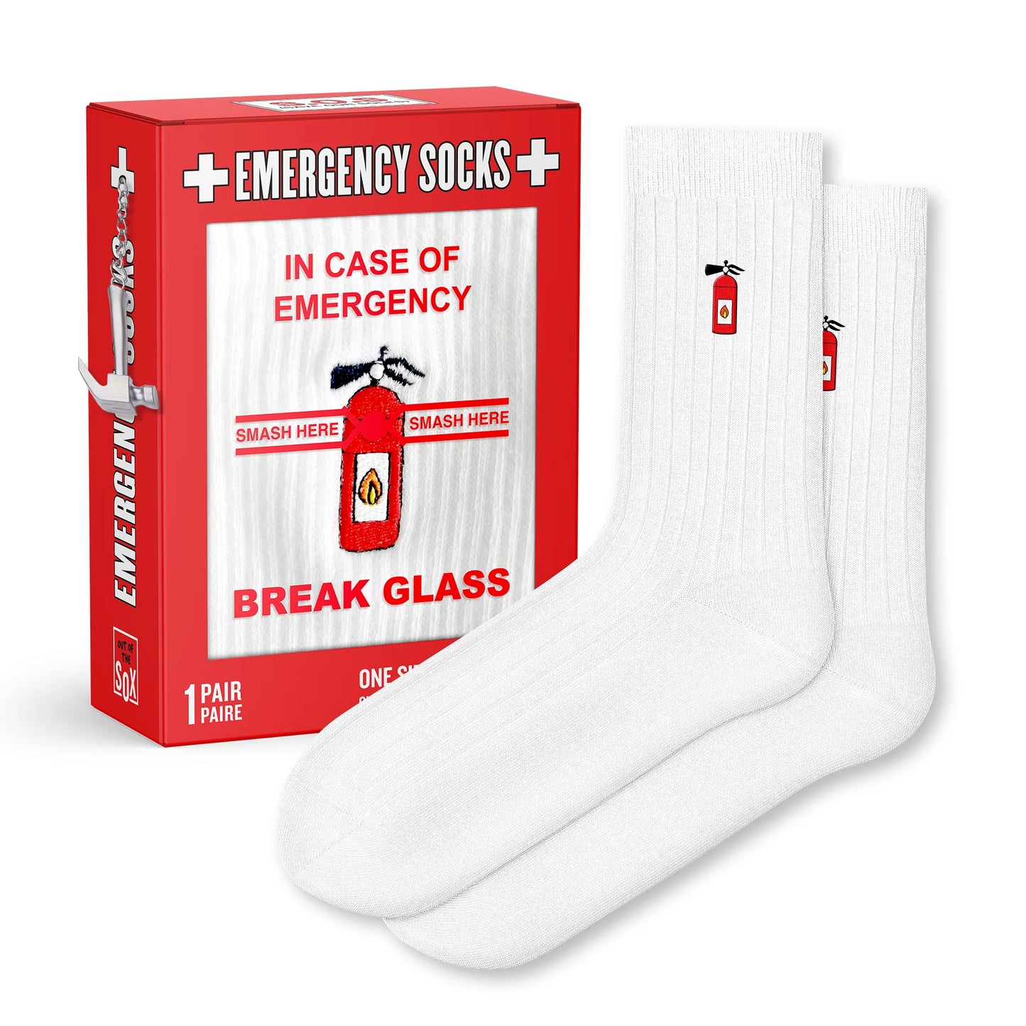 In Case of Emergency Unisex Socks