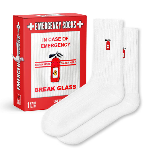 In Case of Emergency Unisex Socks