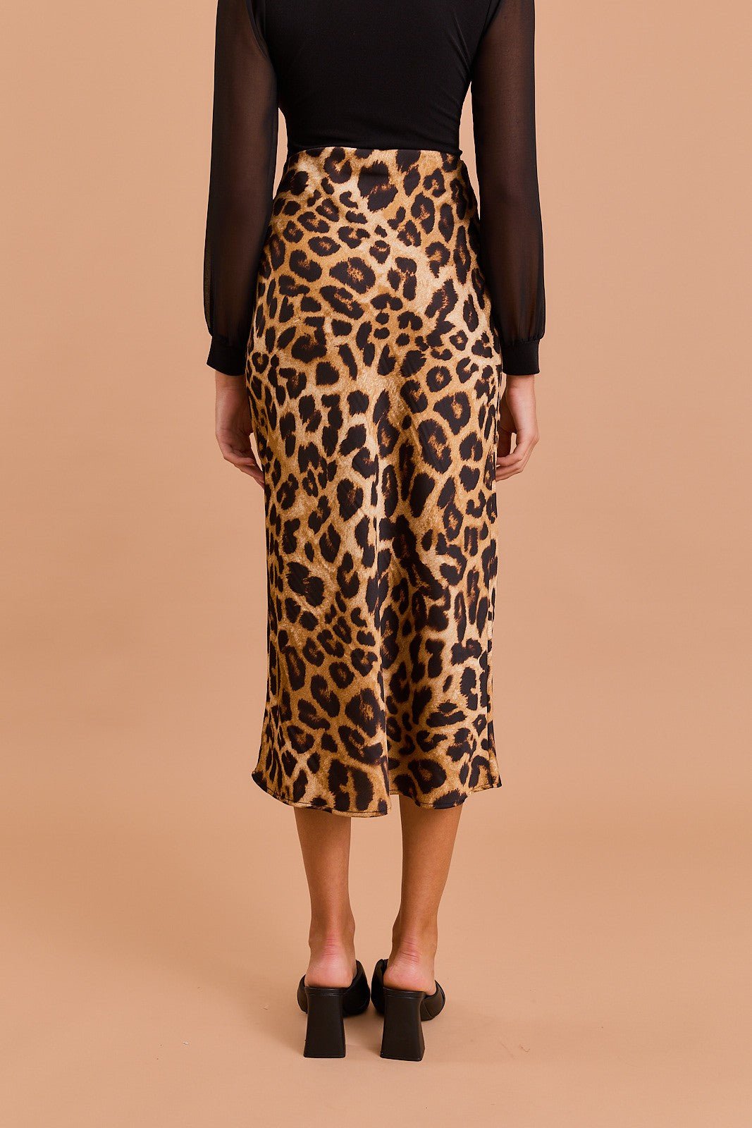 Leopard Print Midi Skirt - In Pursuit Mobile Boutique || Apparel, Accessories & Gifts Saint John, New Brunswick