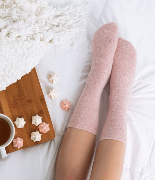 You Had Me at Aloe || Aloe Vera Infused Soft Socks (3 Colors!)