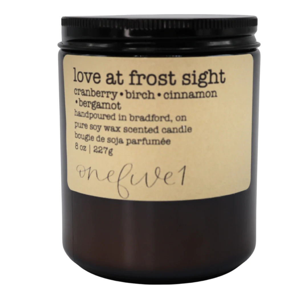 "Love At Frost Sight" 8oz Soy Candle