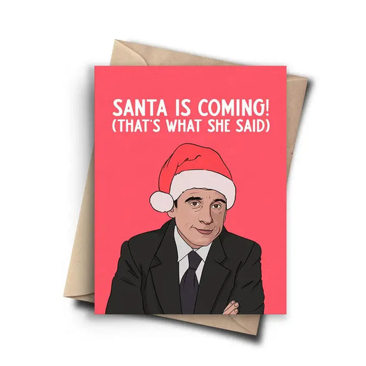 The Office Funny Holiday Card